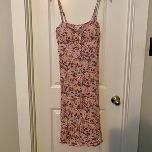 Floral Dress with built in padding